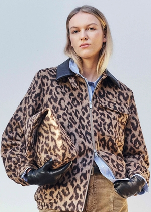 Beline jakke Wool Camel Leopa Baum Und Pferdgarten 